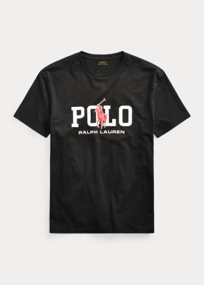 Playeras Polo Ralph Lauren Hombre Negros - Classic Fit Logo - TAXON4135